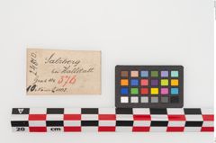 Etiketten zu Bronzekugelkopfnadel (NHMW-PRAE-024810)